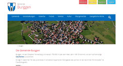 Desktop Screenshot of burggen.de