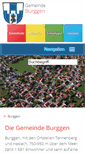 Mobile Screenshot of burggen.de